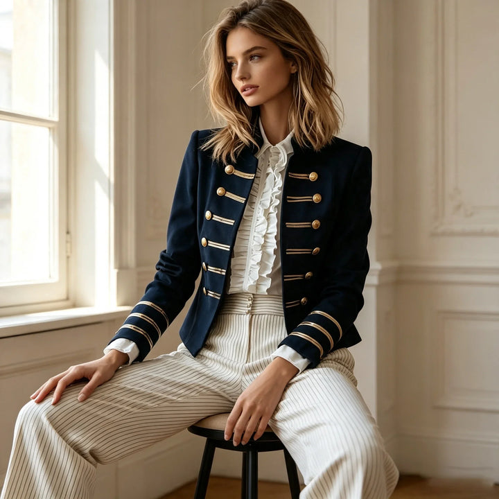 Selena Tailored Military Jacket.