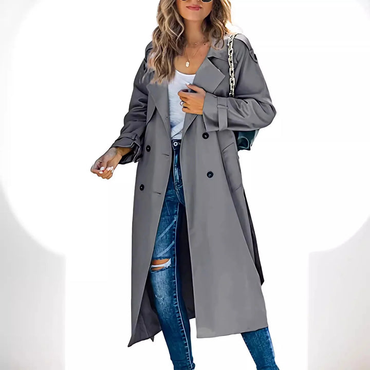Astrid Double Breasted Trench Coat