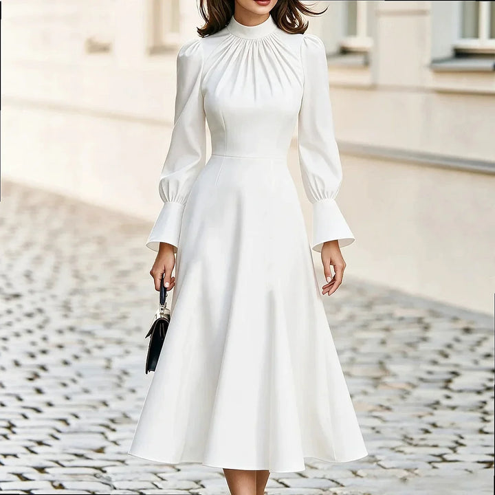 Larkin Flared Cuff Midi Dress