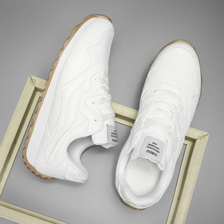 Oslo Lightweight Leather Trainers