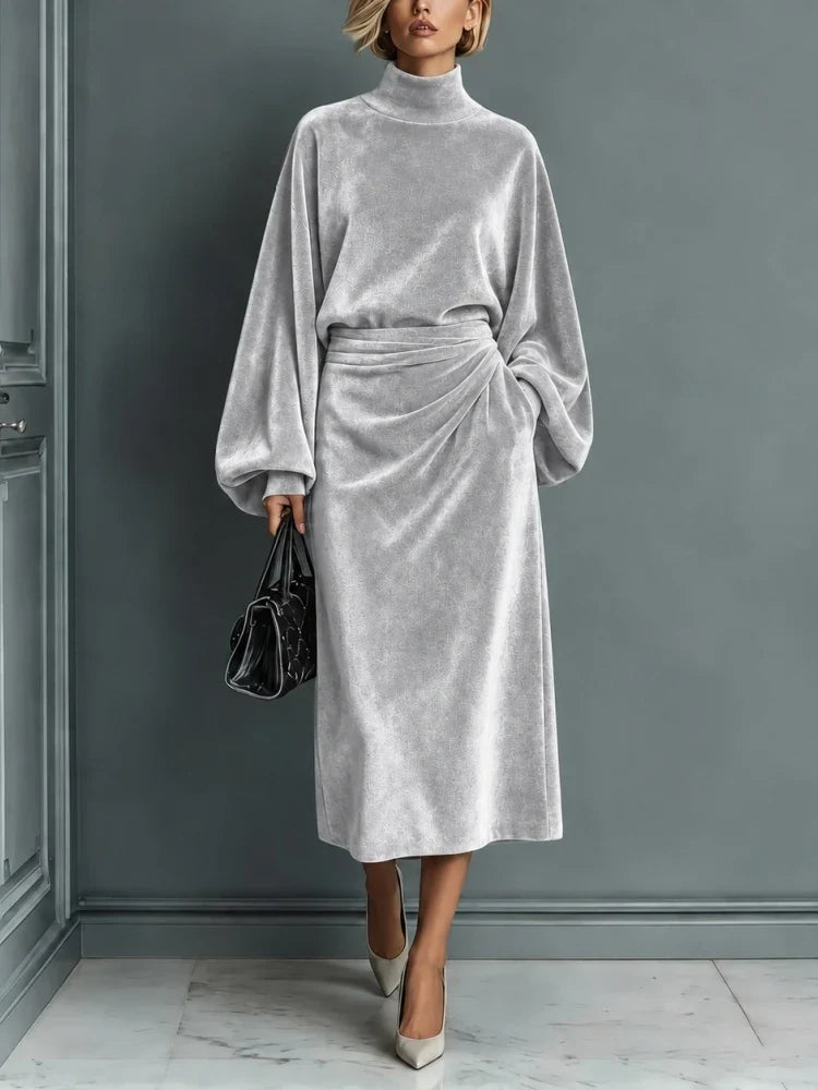 Sorrel Twisted Waist Midi Dress