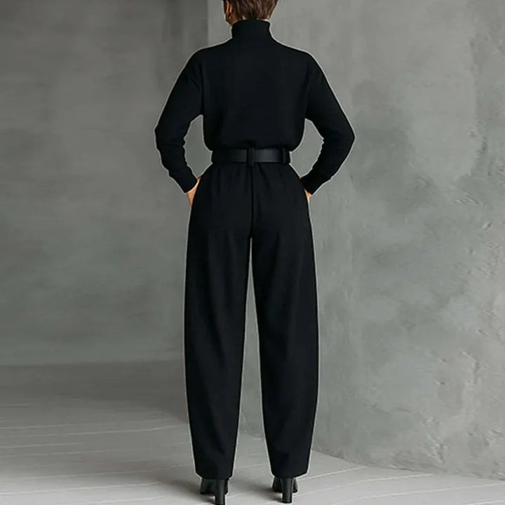 Laurel Elegant Turtleneck Pant Set