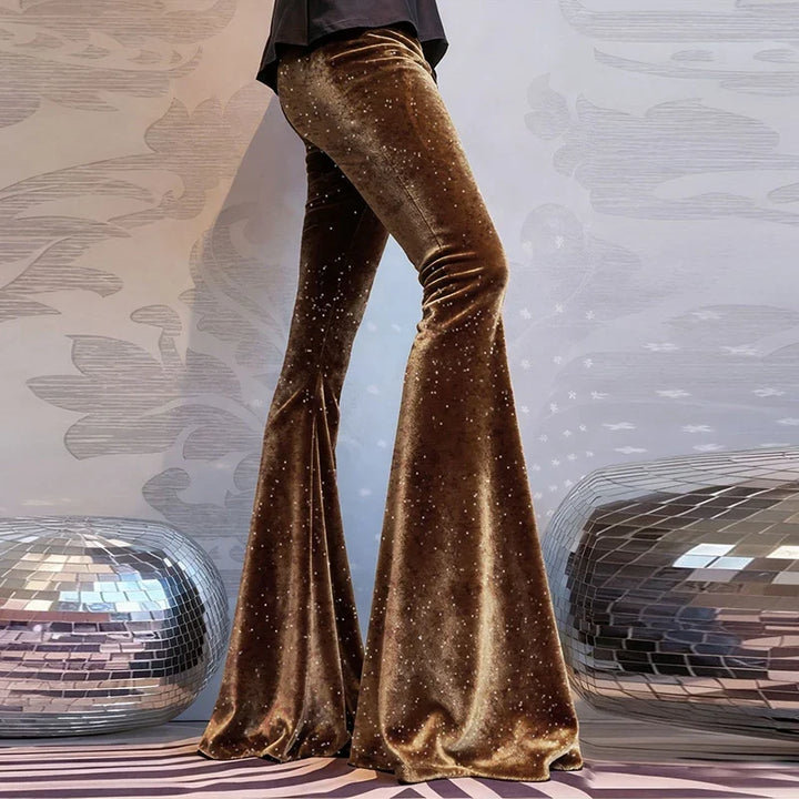 Rosamund High Waist Flared Pants