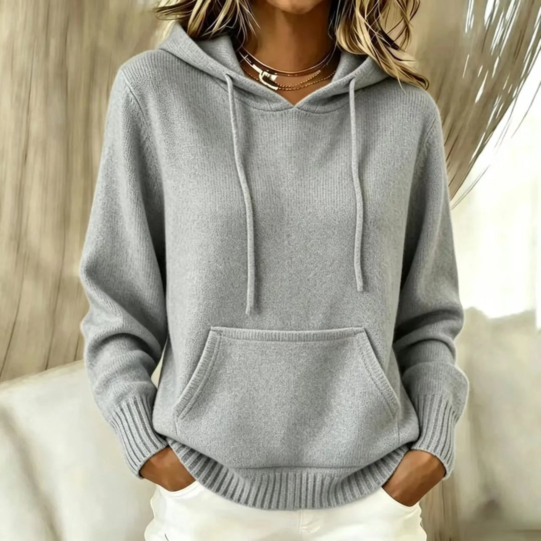Cordelia Drawstring Hood Sweater