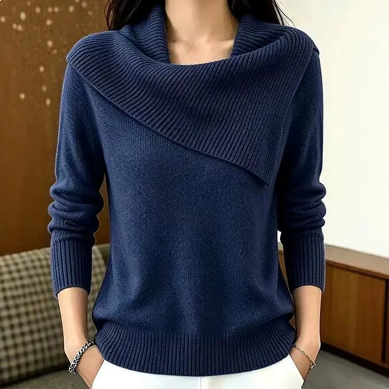 Vivienne Foldover Collar Sweater
