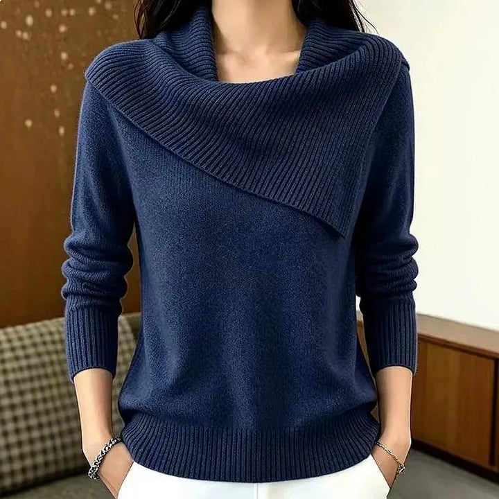 Vivienne Foldover Collar Sweater
