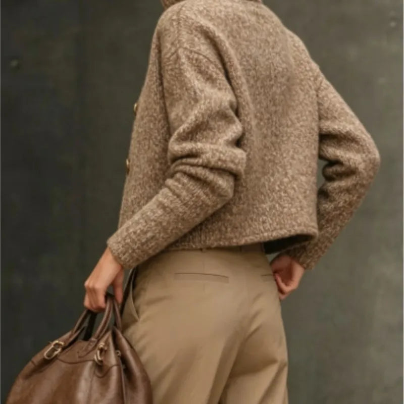 Colette Bouclé Knit Cardigan