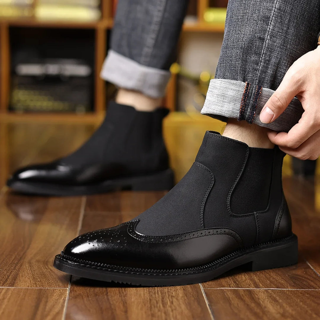 Harvard Wingtip Chelsea Boot