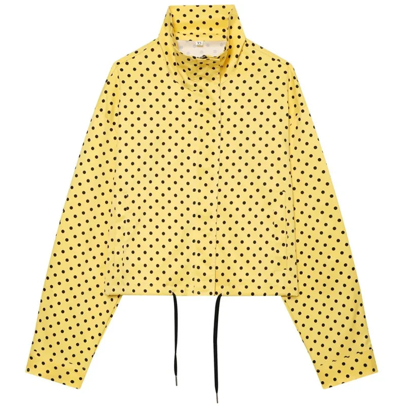 Hannah Cropped Bomber Jacket