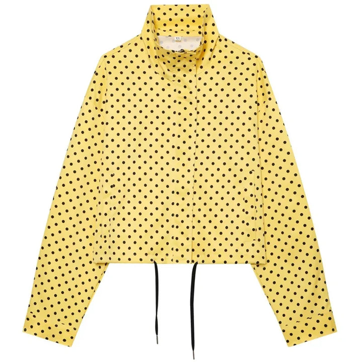 Hannah Cropped Bomber Jacket