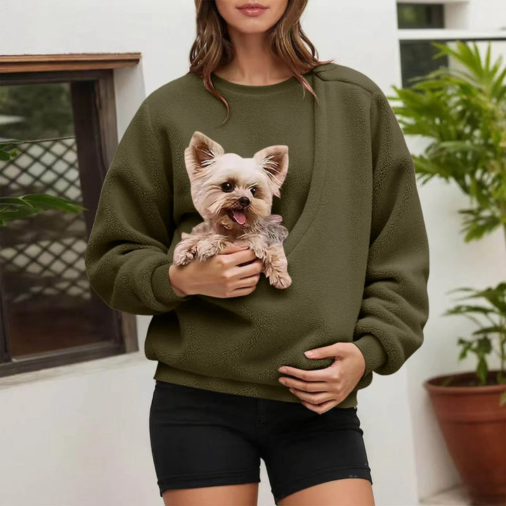 Harlow Pet Pocket Pullover