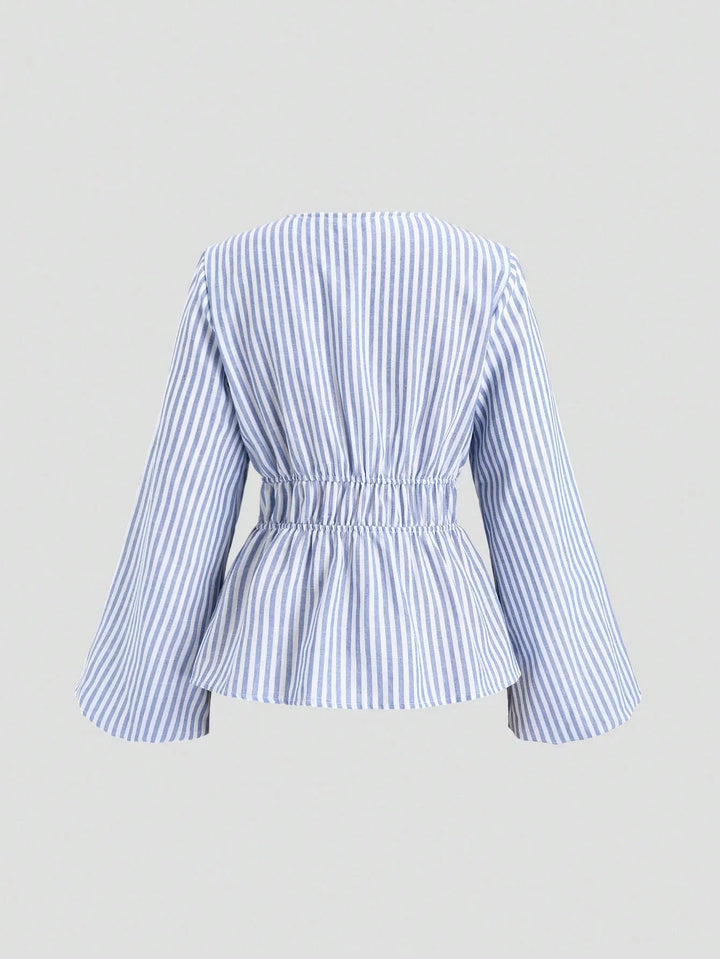Lily Tie Front Blouse