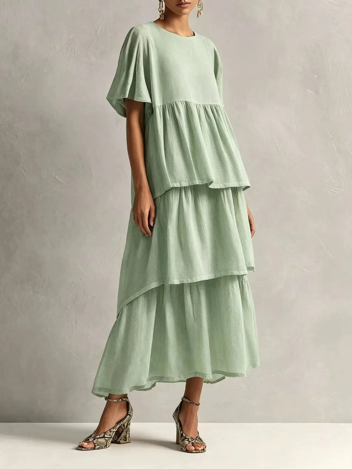 Eliana Tiered Maxi Dress