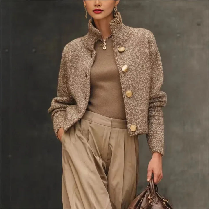 Colette Bouclé Knit Cardigan