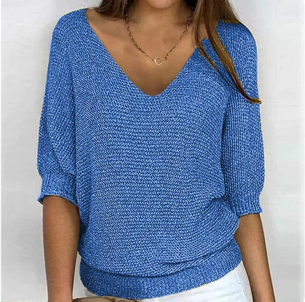 Vivienne Ribbed Knit Top