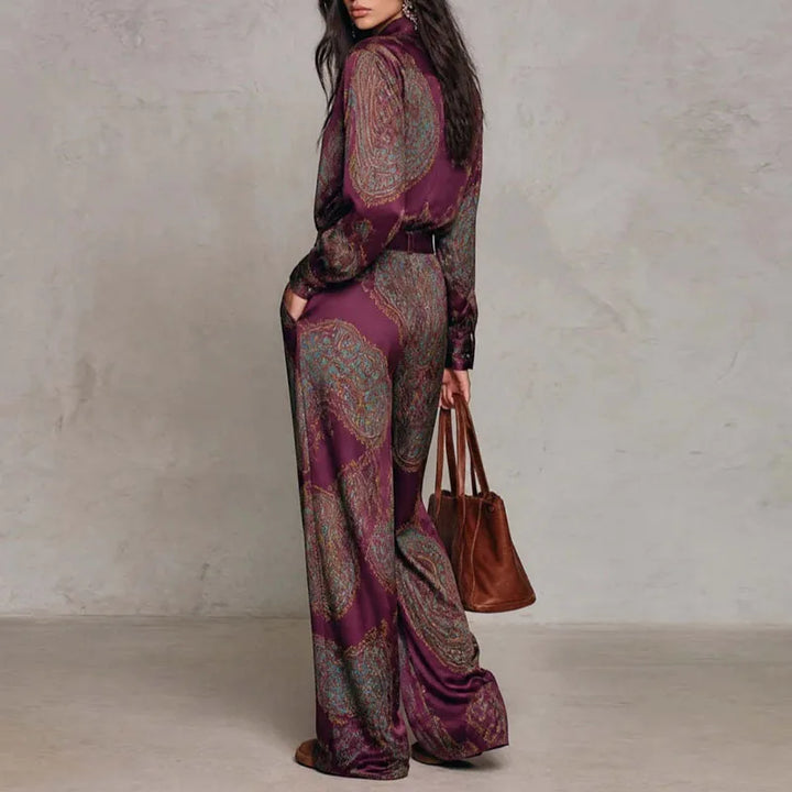 Rosalind Paisley Print Two Piece Set