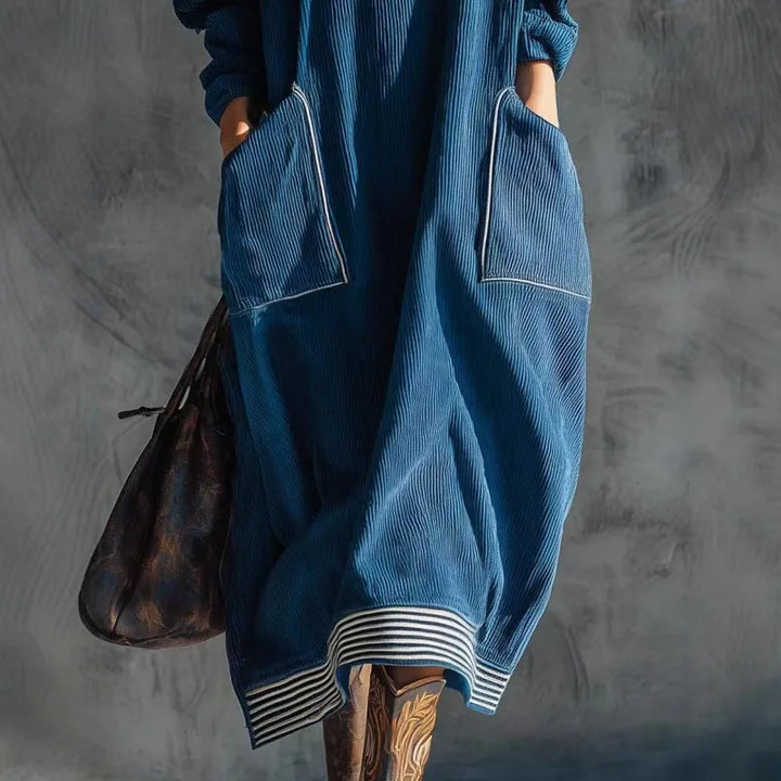 Olena Oversized Pocket Dress