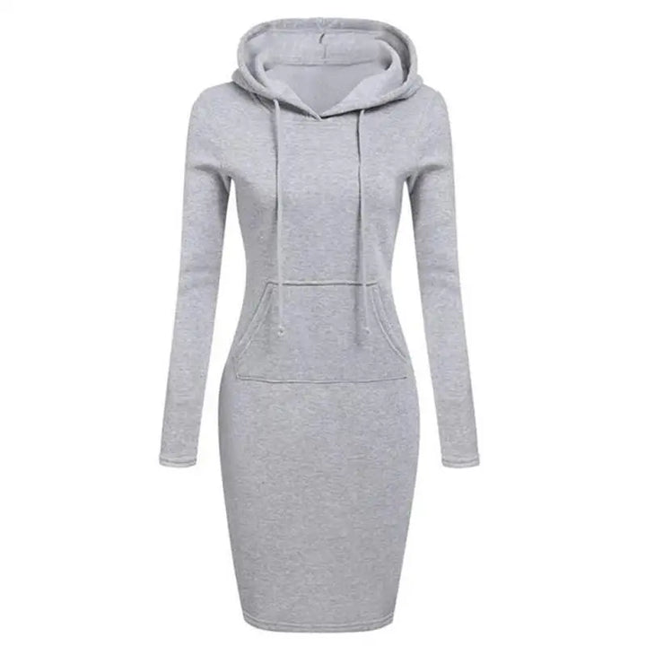 Harlan Hooded Sweatshirt Dress