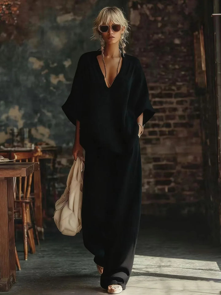 Zadie Relaxed Wide Leg Pant Set