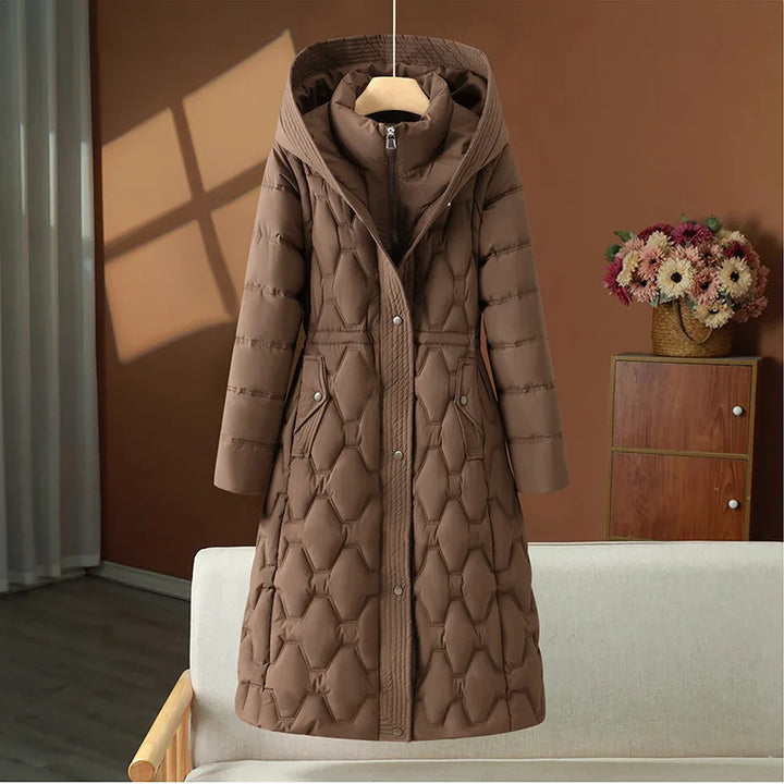 Ophira Diamond Quilted Puffer