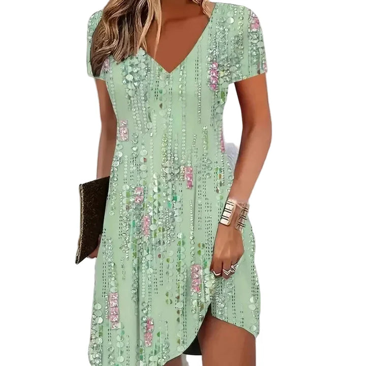 Primrose Floral A Line Mini Dress