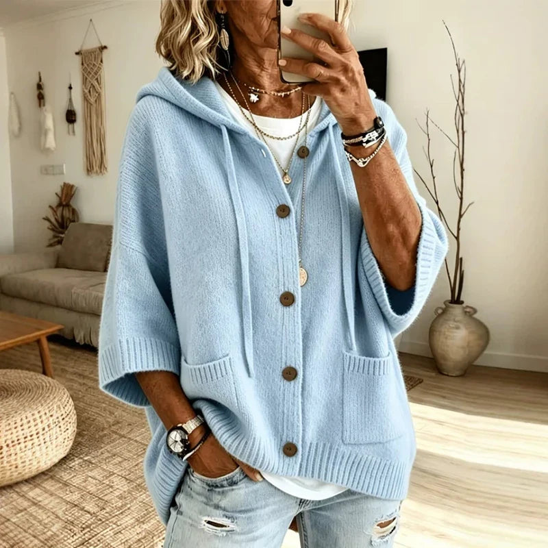 Ines Button Front Cardigan