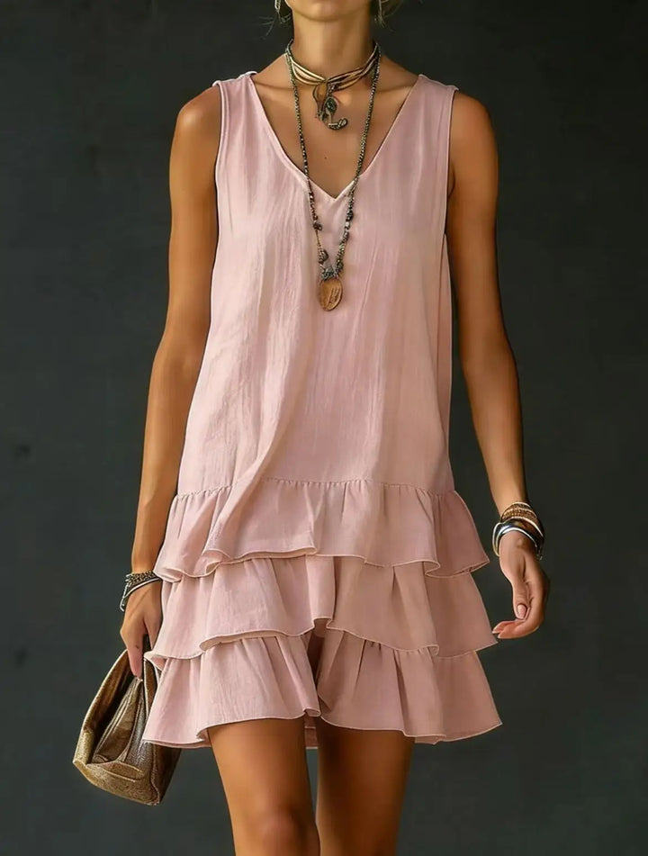 Reese Ruffle Mini Dress