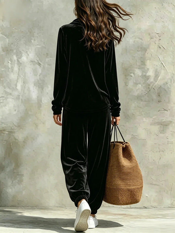 Kaylee Cowl Neck Pant Set