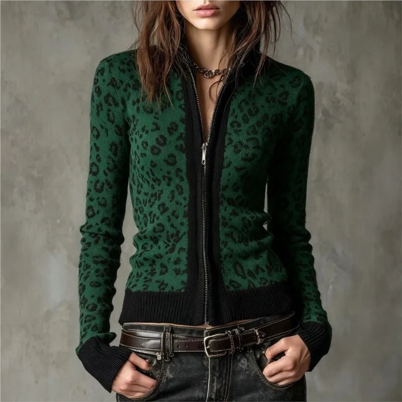 Carlotta Zip Front Cardigan