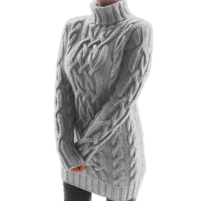 Thalassa Cable Knit Sweater Dress