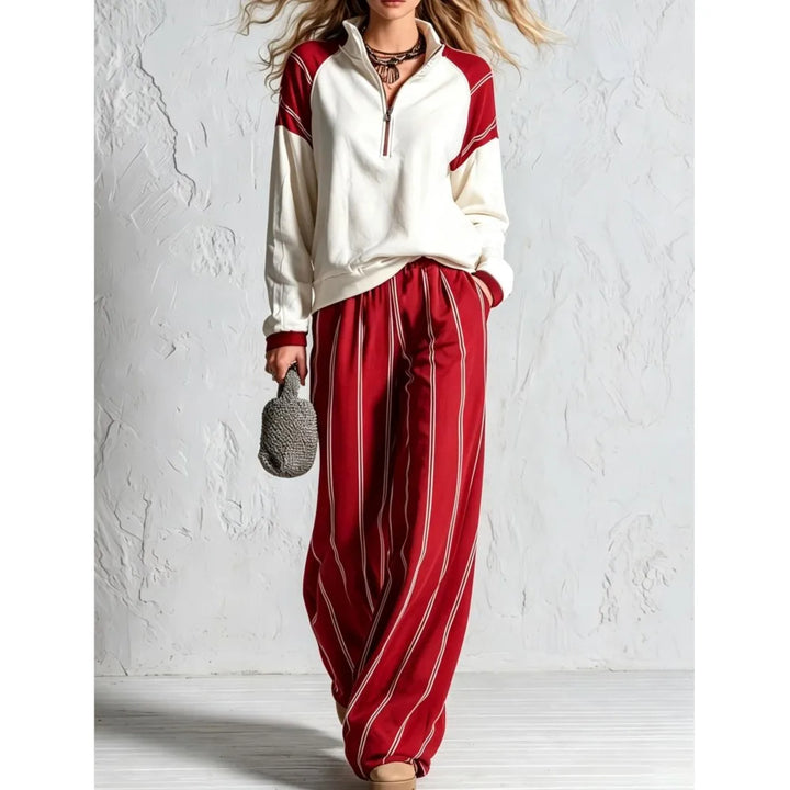Solstice Quarter Zip Pant Set