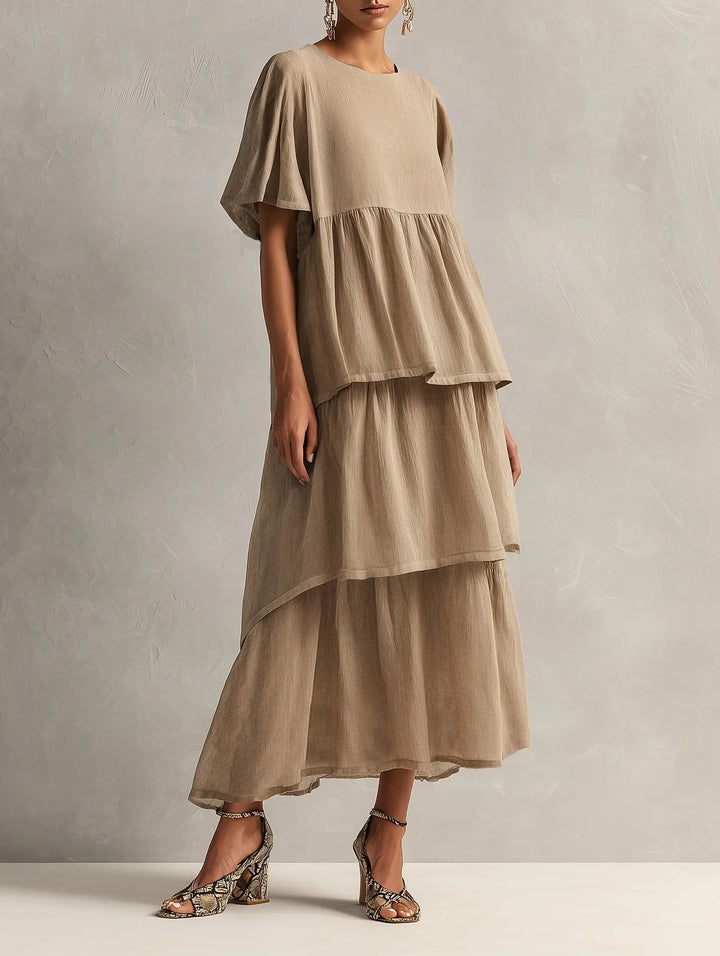 Eliana Tiered Maxi Dress