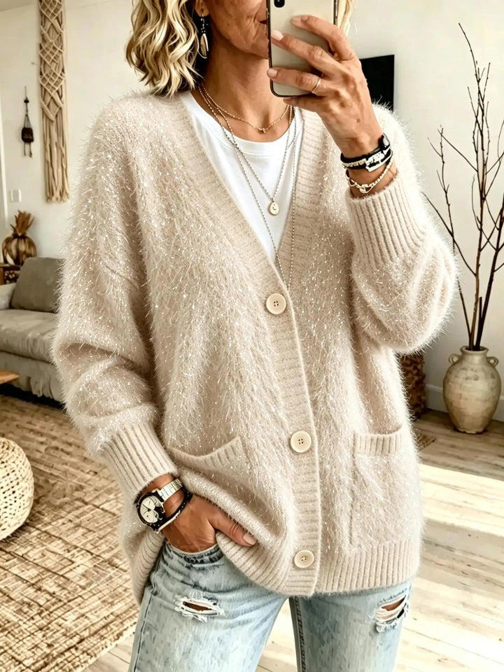 Sabine Button Front Cardigan