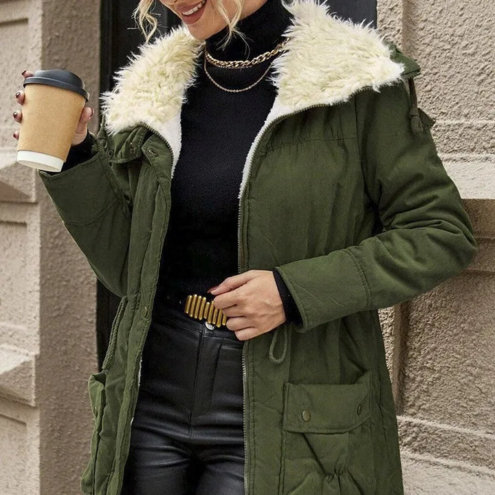 Harlow Drawstring Waist Parka
