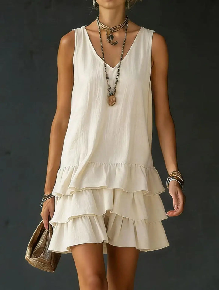 Reese Ruffle Mini Dress