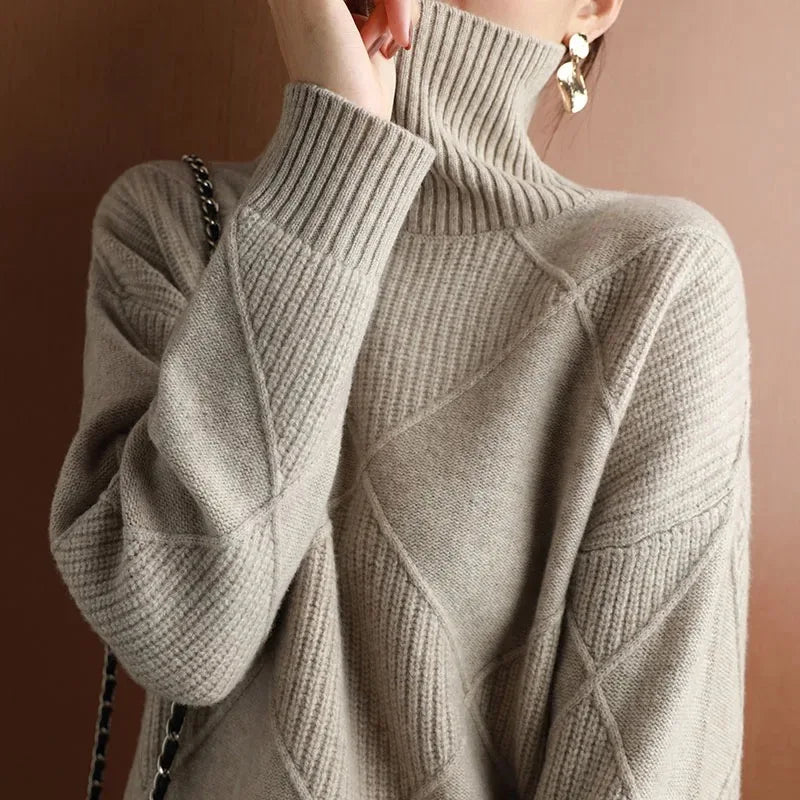 Aubrey High Neck Sweater