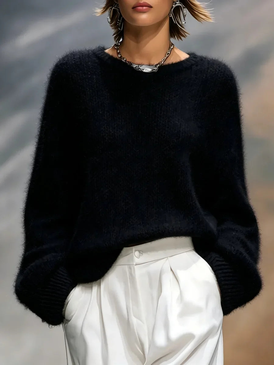 Thessaly Brushed Knit Sweater