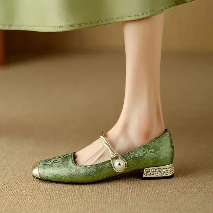 Celestia Braided Strap Mary Janes