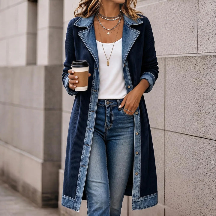 Thessaly Ribbed Knit Cardigan