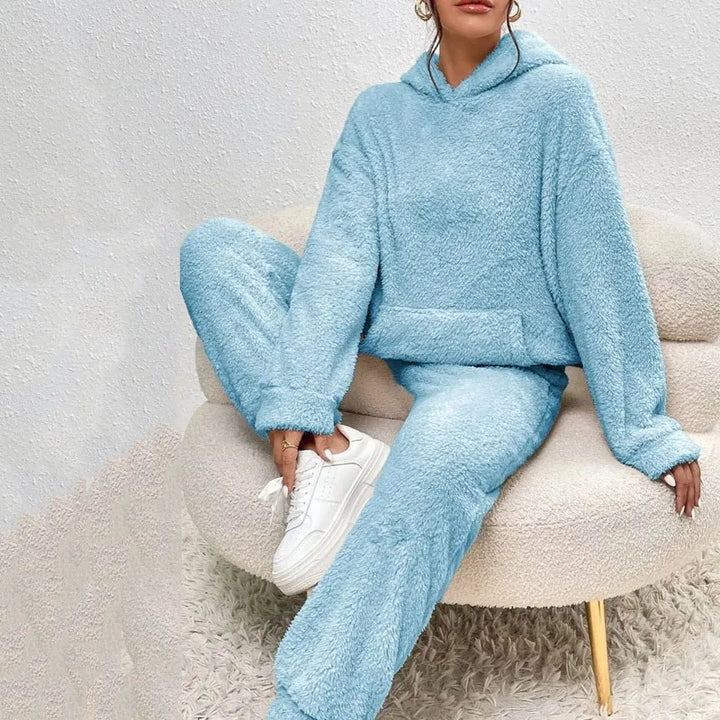 Nadira Cozy Hooded Fleece Set