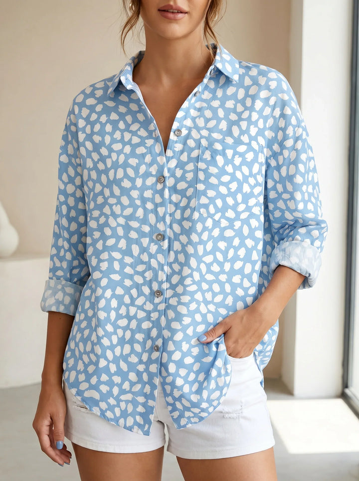 Naomi V Neck Floral Blouse