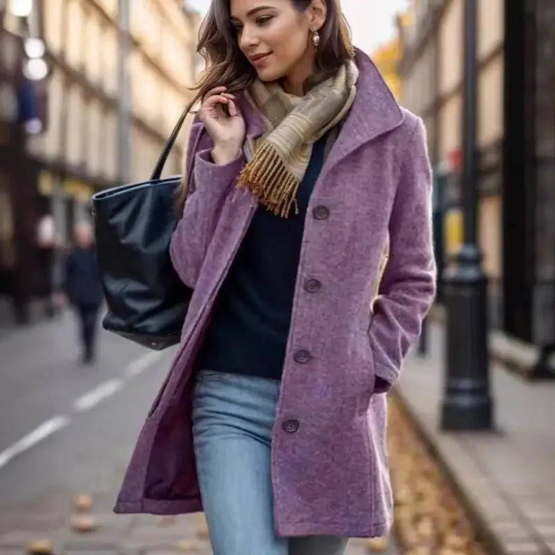 Fiora Single Breasted Coat