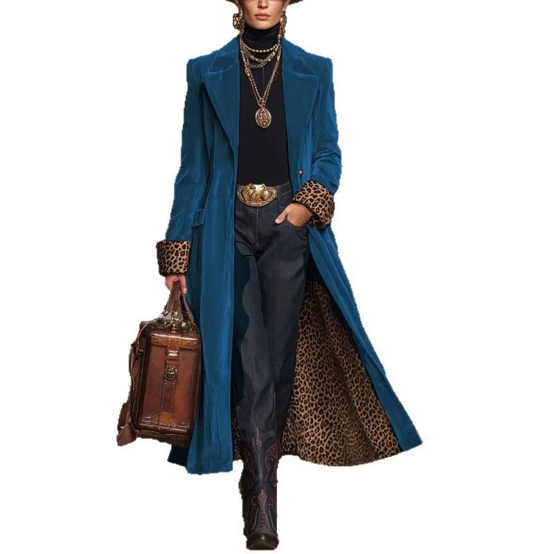 Wren Velvet Duster Long Coat