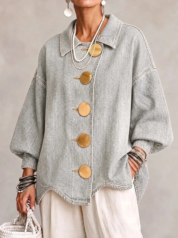 Marnie Button Front Denim Jacket