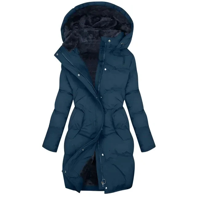Amalia Drawstring Waist Puffer