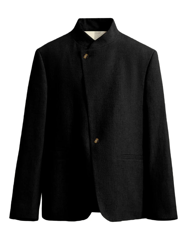 Gideon Mandarin Collar Blazer