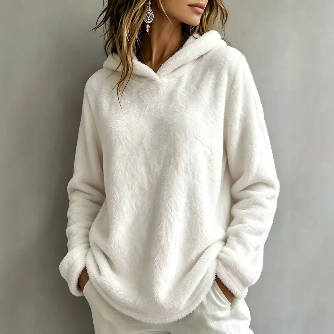 Winslet Fuzzy Fleece Hoodie