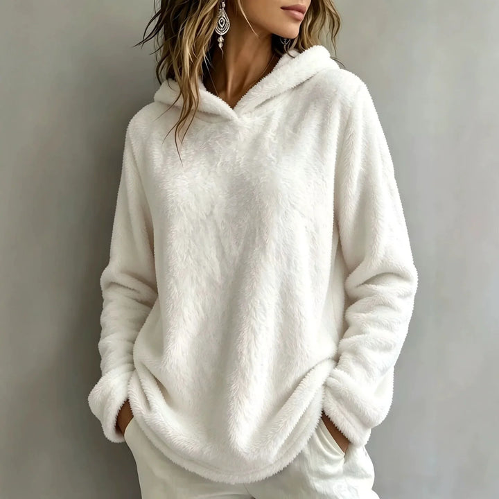 Winslet Fuzzy Fleece Hoodie