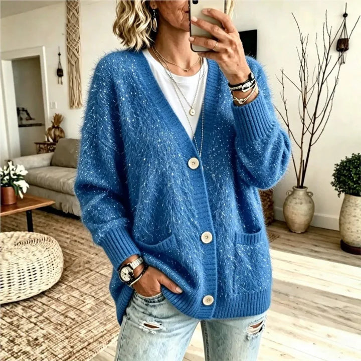 Sabine Button Front Cardigan