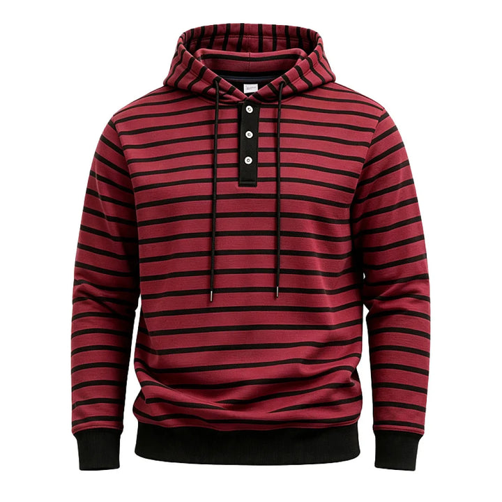 Barlow Button Placket Hoodie